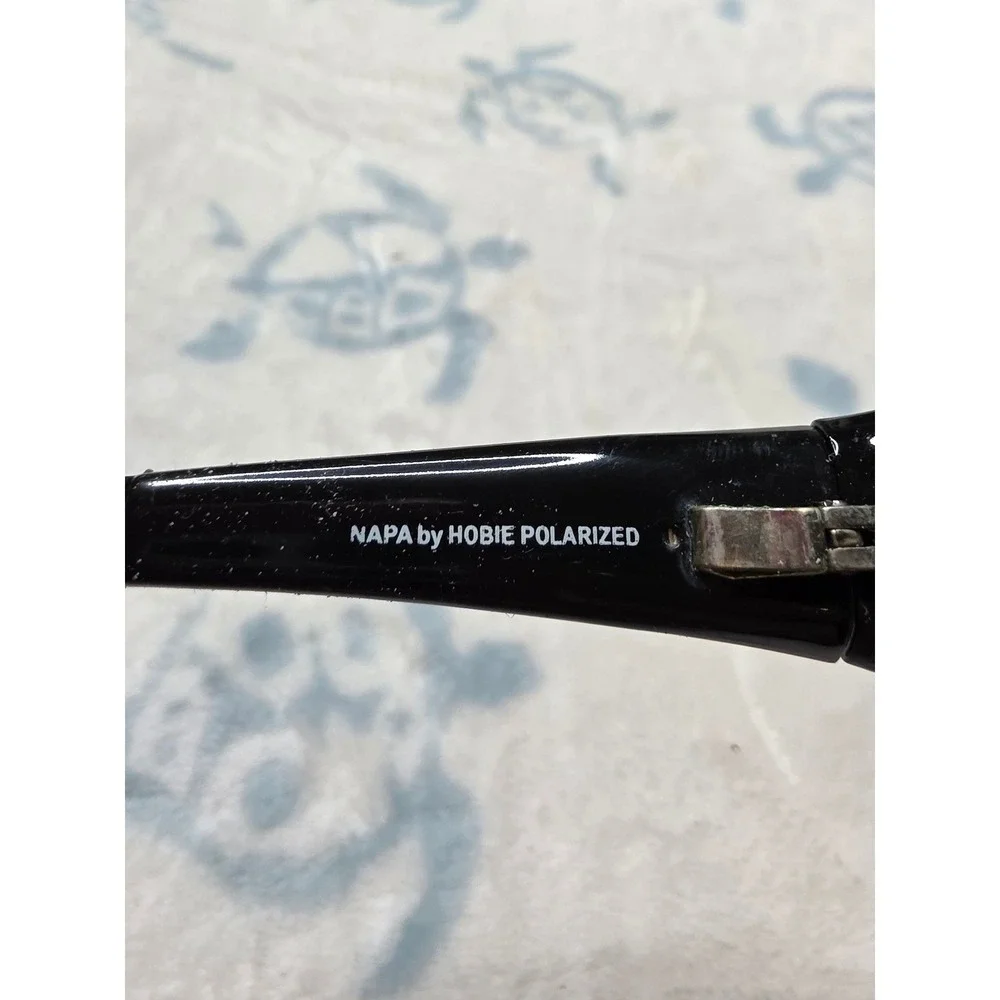 Hobie Napa Polarized Sunglasses Black Wrap‎ Sport Frames 64-16-120